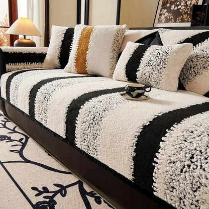 Nimra Kaymaz Tabanlı Koltuk Örtüsü Seti