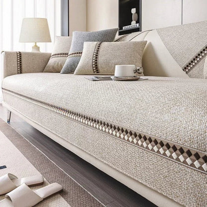 Hasure Kaymaz Tabanlı Koltuk Örtüsü Seti