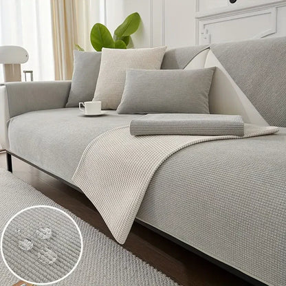 Alvor Kaymaz Tabanlı Koltuk Örtüsü Seti