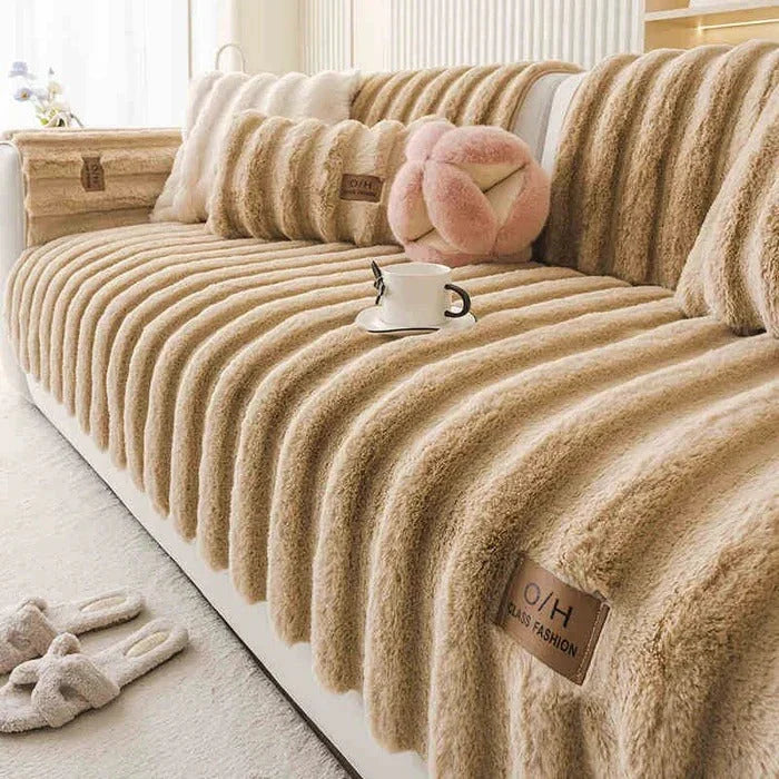 Pufel Kaymaz Tabanlı Koltuk Örtüsü Seti