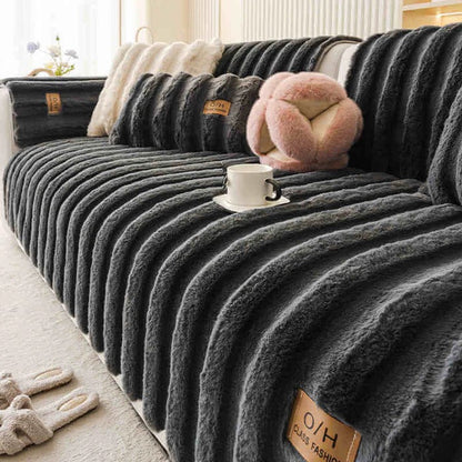 Pufel Kaymaz Tabanlı Koltuk Örtüsü Seti